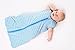 Slumbersac SIMPLY Baby Sleeping Bag Jersey 1 Tog - Blue Stripes, 6-18 months