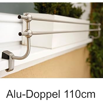 Blumenkastenhalterung Fenster Blumenkastenhalter verstellbar Aluminium