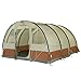 Produktbild 10T Camping-Zelt Livingston 5 Tunnelzelt mit Schlafkabine für 5 Personen Outdoor Familienzelt mit Wohnraum und Sonnendach Aufstellstangen, eingenähte Bodenwanne, wasserdicht mit 5000mm Wassersäule