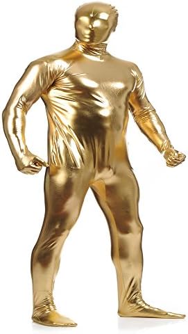Zentai Suit Lycra Spandex Full Bodysuit Shiny Halloween Costume -Ovimo