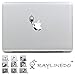 Price comparison product image RayLineDo 2PCS Removable DIY Macbook Air Pro Decal Stickers Decoration Laptop Sticker For 11",13", 15", 17" Z077