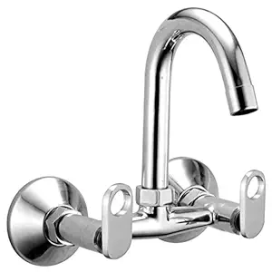 Drizzle Oreo Kitchen Sink Mixer Tap Brass, Water Mixture Faucet With Flow, Quarter Turn, 360 Degree Movable Spout