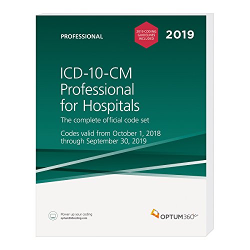 Preisvergleich Produktbild ICD-10-CM Professional for Hospitals — 2019 With Guidelines