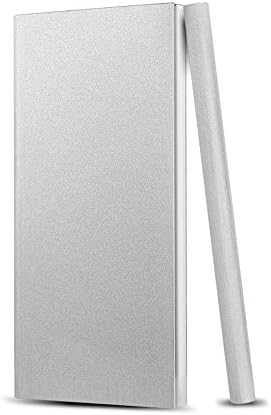Power Bank, Ultra Slim Dual USB Ports Portable External Power Bank Charger 12000mAh for iPhone 6 6s Plus 5s 5se IPad Samsung Galaxy S7 S6 S5 HTC and all Smart Phones(Sliver)