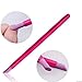 Professional Nail Art Cuticle Remove Ceramic Rod Scrubs Cuticle Stick Stone Tool Pink