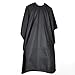 Accessotech Professional 145x120cm Salon Hair Cut Hairdressing Barbers Cape Black Gown
