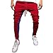 Price comparison product image Familizo Fashion Men's Casual Solid Loose Patchwork Color Sweatpant Trousers Jogger Pant Loose Trousers Gym Apparel Joggers Slim Fit Tracksuit Bottoms
