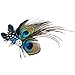 Tinksky Peacock Feather Decor Hair Clip Hair Pin Hair Accessories
