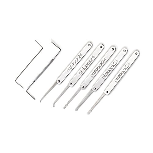 Picklock24 Pro Lock Pick Set M (7tlg.) -Made in Germany- - 2