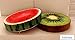 Safeinu Creative 3 d Fruit Cushion for Leaning on of Personality Watermelon Plush Toys Kiwi Pillows on The Couch Pillow A Birthday Present