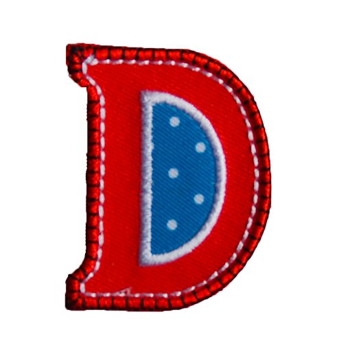D 5cm hoch rot blau Aufbügler Patch Buchstabe Stoff Aufbügler zum Aufbügeln auf Annähen Stoff Applikationen Nähen Nähen Stoff Applikationen Annähen Applikationen Baby Baumwolle Bügelbar Bürogeschenk Dekorieren Flicken Geburtsgeschenk Geburtstag Gemischt Geschenk Geschenk Für Kunden für personalisierte Geschenke mit Verein Stadt Kinder Kind Kindergarten Kleinkind Kreativ Kunst Künste Kurzwaren Accessoire Sticken Personalisieren Zimmer Personalisieren Sticken Accessoire Basteln Buben Bu