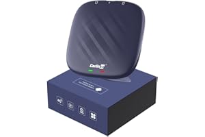 CarlinKit Android 13 CarPlay AI BOX, 8 GB+128 GB, Snapdragon QCM 6125, aumento delle prestazioni del 33%, supporto Wireless CarPlay/wireless Android Auto, Google Play Store, Netflix, YouTube online