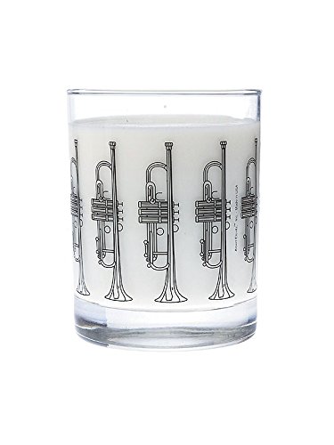Preisvergleich Produktbild Trinkglas mit Trompeten-Design