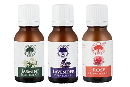 Rose ,Jasmine and Lavender Essential Oil Combo, 15ml each RS.599 (50.00% Off) - Amazon