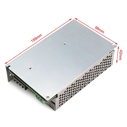 DROK® AC 110V-240V Schaltnetzteil mit Batterie-Schnittstelle, AC-DC 10A Sicherung Stromversorgung Unterbrechungsfreie Stromversorgung USV - 6