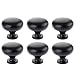 Produktbild FBSHOP(TM) 6pcs Vintage Zink-Legierung schwarz Kabinett Türgriffe Türknauf Möbelknöpfe für Schublade Kleiderschrank Kommode Schrank Möbel Tür Küche