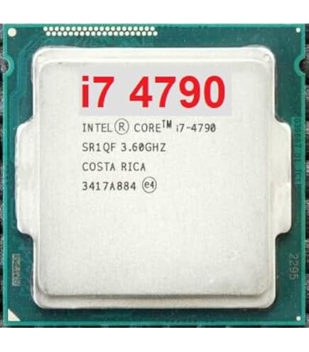 CPU Intel i7-4790 CPU LGA1150 Intel 4th Gen Core i7-4790 3.60GHz Quad Core LGA1150 8MB CPU