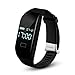 Produktbild Diggro H3 Herzfrequenz Smart Armband Smart Bracelet Bluetooth 4.0 Sport Armband IP65 wasserdichte Pedometer Kalorie Schlaf Tracker Call/SMS Reminder Sedentary Reminder für Android IOS schwarz