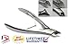 NEW Ingrowing Finger Toenail Clippers - Nippers Cutters *BEST QUALITY* FREE CASE!! GERMAN STAINLESS STEEL CHIROPODIST CHOICE