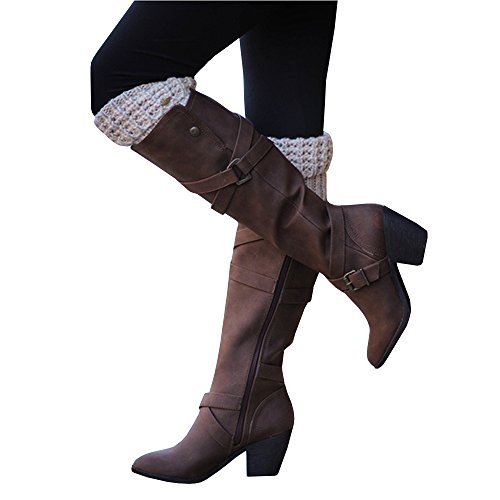 Brown Heeled boots