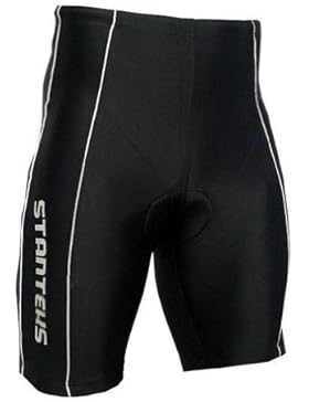 Radhose Kurz Fahrradhose ohne Träger Radlerhose mit Coolmax Sitzpolster SR0041