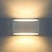 Produktbild LED Wandleuchte Modernes Gips Lampe Wandlampe 7 Watt Warmweiß Für Wohnzimmer Schlafzimmer Flur Konservatorium (mit G9 lampen)