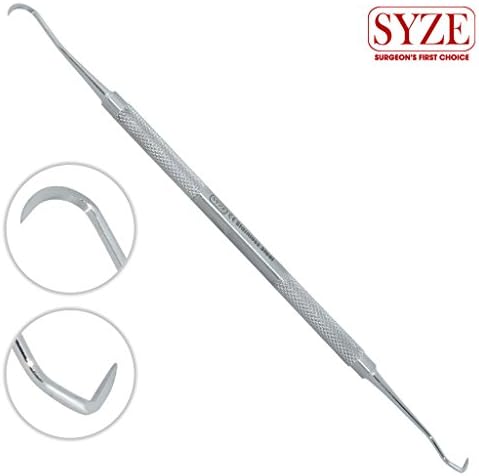 SYZE Towner Jaquette Scaler U15/30 6mm, Double Ended Dental Periodontal Instruments CE Certified