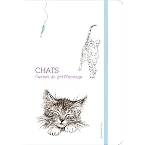 Carnet de griffonnage chats