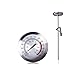 Produktbild Fleisch-Thermometer-Edelstahl-Thermometer-kochendes Thermometer mit Wasserbeständigkeit mit Topf-Klipp-Zusatz für Küche, Nahrung, Steak, Milch, Wasser, Kuchen, BBQ-Flüssigkeiten
