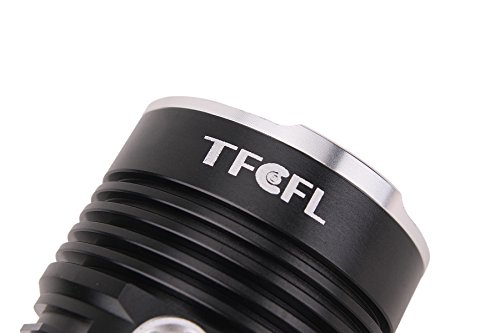TFCFL 10200 Lumen 7xCREE XM-L T6 LED Taschenlampe 4×18650 Batterien Licht 70W Lampe - 8