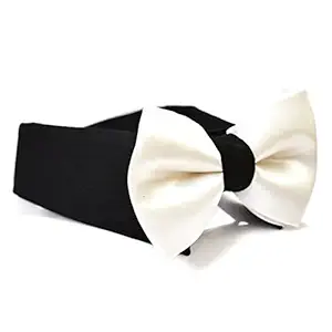 That Dog In Tuxedo The Tux Bowtie Dog Years Collar - L