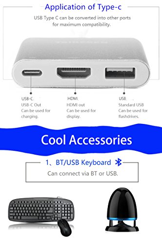 MeeGopad T08pro Intel Quad Core Licensed Windows10 4G ram 64G storage 4USB type C mini pc compute stick,Stick PC (4G 64G STANDARD) - 6