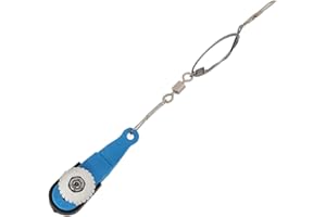 Shanrya Fishing Clips, Fishing Line Unlocking Clip, Downrigger Release Clip Rigging Release Clip Fishing Quick Clips for Kites for Flat Lines