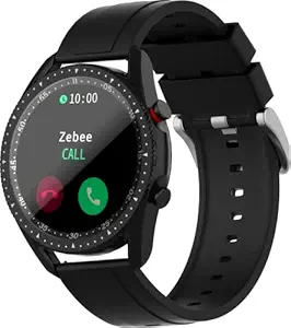 Zebronics ZEB-FIT4220CH Smart Fitness Watch with Call Function via Built-in Speaker and Mic, SpO2, BP & Heart Rate Monitor, IP67 Water Resistant, 7 Sports Mode (Black)