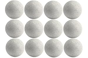 SUPREME Lot de 12 balles de Baby Foot Blanche