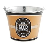 Cubo para cervezas Quid Cubo de Cerveza, Acero, Azul y Negro
