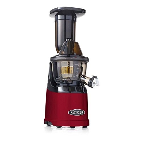 Omega MMV702R Extracteur de jus vertical Rouge 240 W