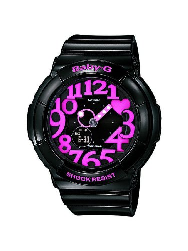Casio Damen-Armbanduhr Analog - Digital Quarz Resin BGA-130-1BER Casio Damen-Armbanduhr Analog - Digital Quarz Resin BGA-130-1BER