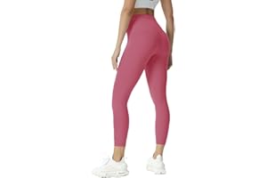 ATRACTIVOLL Leggins Mujer, Deportivos Fitness Leggins, Cintura Alta, Push Up, Control de Abdomen, Elásticos Yoga Leggins, Suaves, Opaco