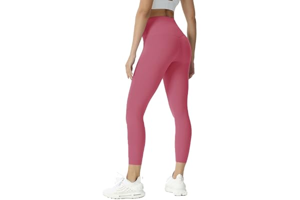 ATRACTIVOLL Leggings för kvinnor, sportbyxor, hög midja, push up, rumplyft, leggings, yogabyxor, ogenomskinliga, mjuka, plusstorlek