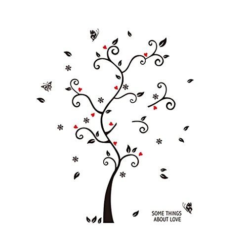 MagiDeal Wandaufkleber Wandtatoo Abziehbild Diy Familien Fotobaum Kreative Wanddeko
