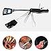 Produktbild Tensay 7-in-1 Multifunktions Koch und Grillwerkzeug aus Edelstahl Schaufelbürste Messer Gabelstanze Spiralkern Flaschenöffner Hitzebeständiges Steakspatel Bratpfanne Backwerkzeug