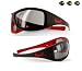 Produktbild Gloryfy G3 unbreakable - Sonnenbrille, Color:devil black-red