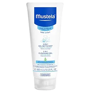 Mustela Hair and Body Wash, White, 200 ml