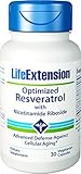 Optimized Resveratrol with NAD+ Cell Generator Nicotinamide Riboside, 30 Veggie Caps - Life Extension (Personal Care)