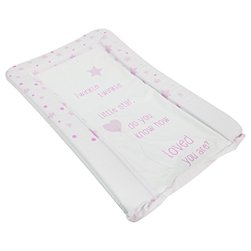 Baby Boys/Girls Deluxe Padded Changing Mat (One Size) (Pink)