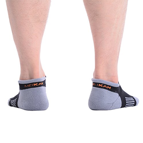 Running Socken, MEIKAN COOLMAX Laufsocken, Professionelle Sport- und Athletiksocken [1 Paar] schnell trocknend feuchtigkeitsableitend atmungsaktiv gegen Blasen Material geeignet zum Radfahren, Joggen, Rennen, Fahren, Wandern, Tennis, Marathon, Triathlon, für Herren und Damen - 5