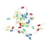 ✈ Parameter: Empfohlene Spannung: 2 V - 2,2 V für rote und gelbe LED-Dioden, 3 V - 3,3 V für blaue und grüne LED-Dioden.