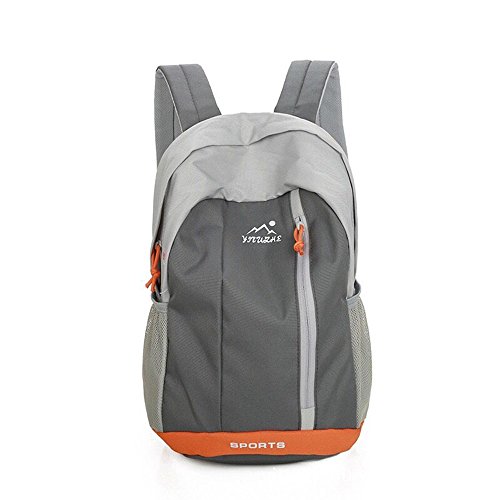 Preisvergleich Produktbild Kinderrucksack, EULANT Unisex Kinder Rucksack Wasserdichter ReiseRucksack Kind Sportrucksack Täglicher Schulrucksack,38 x 25 x 18CM Grau-orange