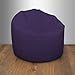 Shopisfy Large Children's & Teen's Water Resistant Fabric Bean Bag, Purple